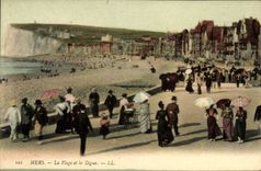 CPA Mers La Plage et la Digue