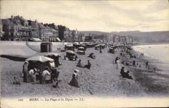 CPA Mers La Plage et la Digue