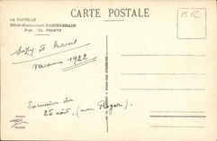 VINTAGE POSTCARD Vancelle Seen from of L Danielsrain Hotel