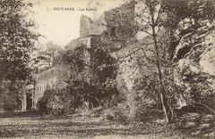 VINTAGE POSTCARD High Barr Ruins