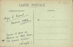 VINTAGE POSTCARD High Barr Ruins