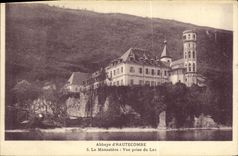 VINTAGE POSTCARD L Abbey D Hautecombe the Monastery Seen from of the Lake