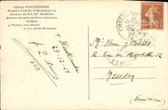 VINTAGE POSTCARD L Abbey D Hautecombe the Monastery Seen from of the Lake