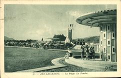CPA Aix Les Bains Le Plage La Douche