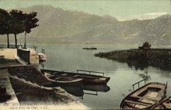 CPA Aix Les Bains Col et Dent du Chat Petit port