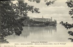 CPA Aix Les Bains Abbaye de Hautecombe Lac du Bourget