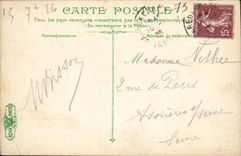 CPA Chambery Les Charmelles Habitation de JJ Rousseau Mme de Vilarens 