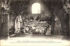 CPA Chambery Eglise de Lemenc La crypte La mise au tombeau 