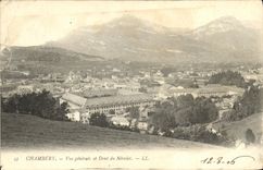 CPA Chambery Vue Generale et Dent du Nivolet