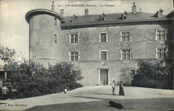 VINTAGE POSTCARD Steps the Castle