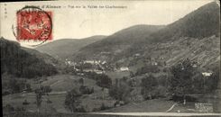 CPA Ballon d Alsace Vue sur la Vallee des Charbonniers