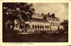 VINTAGE POSTCARD Luxeuil Les Bains the Casino