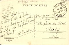VINTAGE POSTCARD Luxeuil Les Bains Turn Of the Baillif