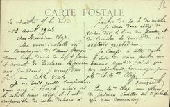 VINTAGE POSTCARD Chartre On the Dormouse Seen from of Mill