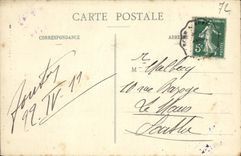 VINTAGE POSTCARD the Arrow Vault of Notre Dame of the Virtues