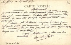 VINTAGE POSTCARD the Notre Dame Arrow of the Virtues