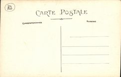 VINTAGE POSTCARD Interior Solesmes of the Vault the Madeleine to the tomb of Christ