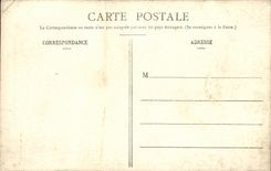 POSTAL Solesmes L abadia de la VENDIMIA del pasillo de los benedictinos