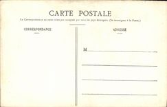 VINTAGE POSTCARD Solesmes Abbaye of the Benedictines the refectory Dimensions fresco