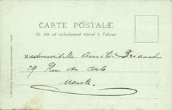 VINTAGE POSTCARD Mans Meteorlogique Bureau