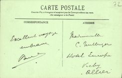 VINTAGE POSTCARD Mans the mill on the Sarthe