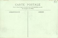 VINTAGE POSTCARD Mans Notre Dame of the Seam and Public garden of the Prefecture