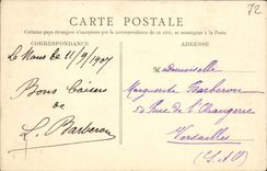 VINTAGE POSTCARD Mans the Botanical garden