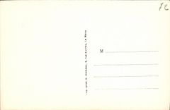 VINTAGE POSTCARD Mans Church of the Seam Prefecture and the public garden