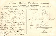 VINTAGE POSTCARD Mans View Taken of the Quay Ledru Rollin