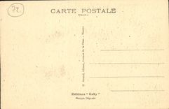 CPA Le Mans La Pont en X et le Pre
