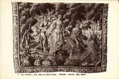 CPA Le Mans ND De La Couture Moise sauve des eaux