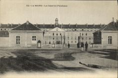 VINTAGE POSTCARD Mans the Barracks Paixhaus Militaria