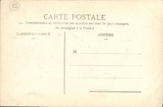 VINTAGE POSTCARD Mans the Barracks Paixhaus Militaria