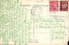 VINTAGE POSTCARD Mans Places and Church of the Seam