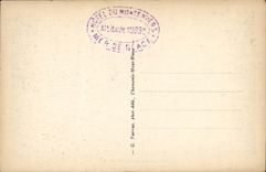 VINTAGE POSTCARD Chamonix Mont Blanc Montanvert and switches Thickly