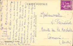 VINTAGE POSTCARD Lake Of L Old people s home Of St Bernard