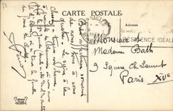 VINTAGE POSTCARD Route of Modane has Lanslebourg Ravin of St Antoine