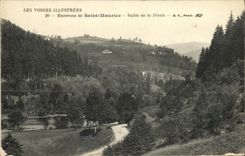 VINTAGE POSTCARD Surroundings of Saint Maurice Valley of Presle