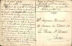 VINTAGE POSTCARD the High Vosges Rudlin View