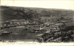 CPA Val D Ajol Vue Prise de la Feuillee Dorothee