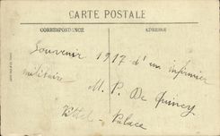 La POSTAL Domremy de la VENDIMIA el cuarto o era arco nato de Jeanne D