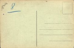 VINTAGE POSTCARD Bussang the Collar of Old Free German Border Enters the dimension of Russiers and the head of German