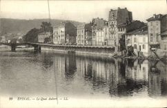 POSTAL Epinal de la VENDIMIA el Aubert Quay