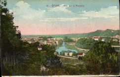 CPA Epinal Vue Sur la Moselle