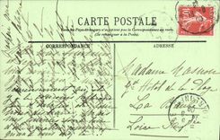 VINTAGE POSTCARD Vittel L Avenue and Hotels