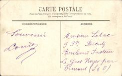 VINTAGE POSTCARD Plombieres the Valley of the Rocks