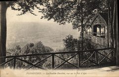 VINTAGE POSTCARD Plombieres Feuillee Dorotbee Uve On the Valley D Ajol