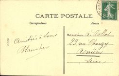 VINTAGE POSTCARD Plombieres View