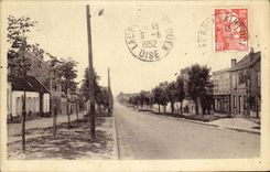 POSTAL de la VENDIMIA la calle del nacional del St Ouen de la cruz
