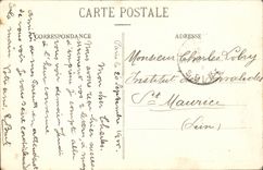 VINTAGE POSTCARD Creil Hameau of Be worth